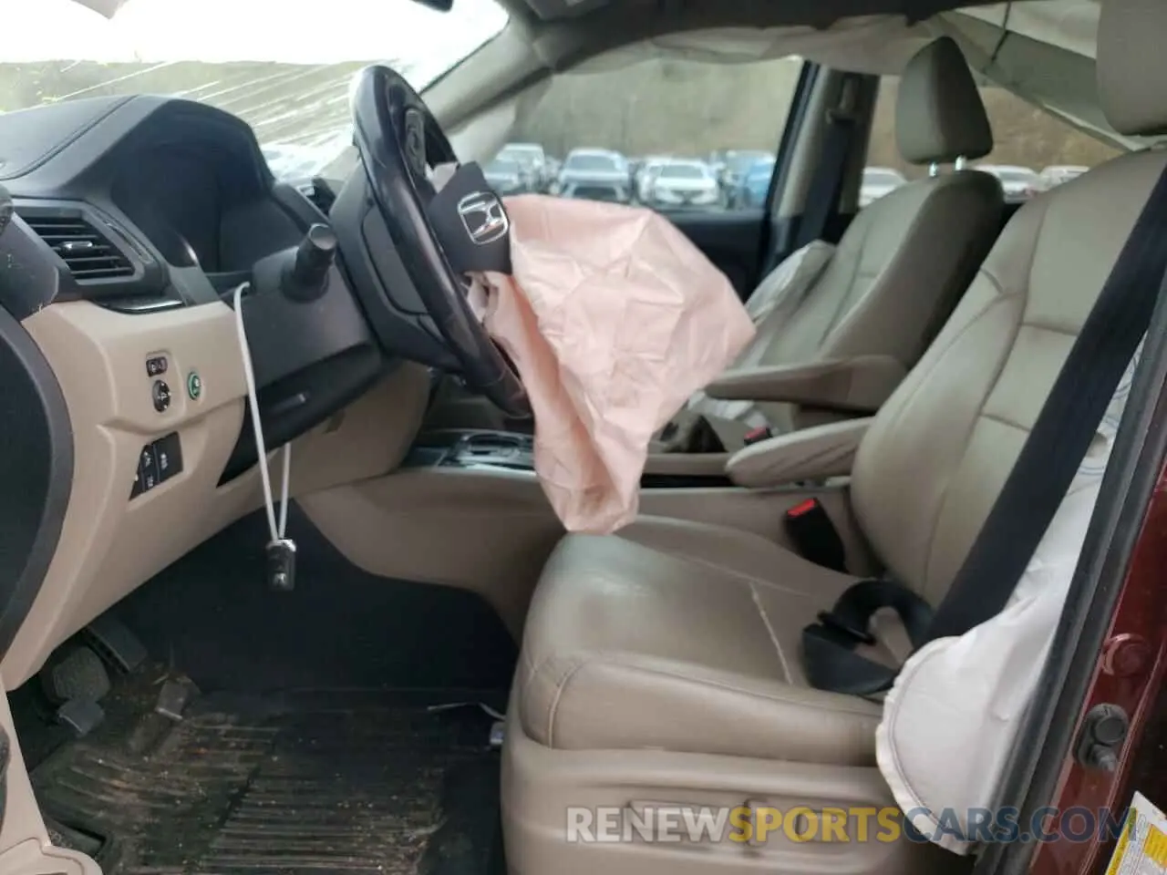 7 Photograph of a damaged car 5FNYF6H04KB092839 HONDA PILOT 2019