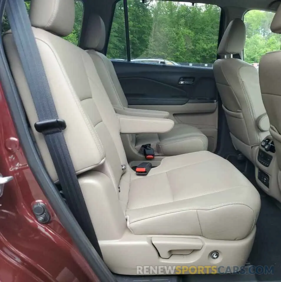 11 Photograph of a damaged car 5FNYF6H05KB014358 HONDA PILOT 2019