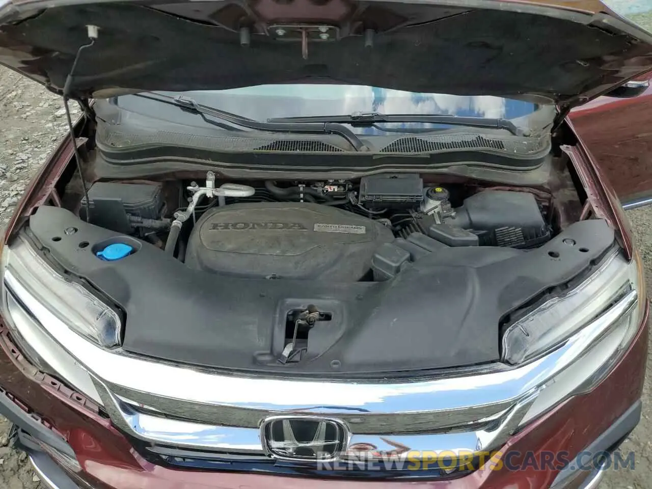 12 Photograph of a damaged car 5FNYF6H05KB014358 HONDA PILOT 2019