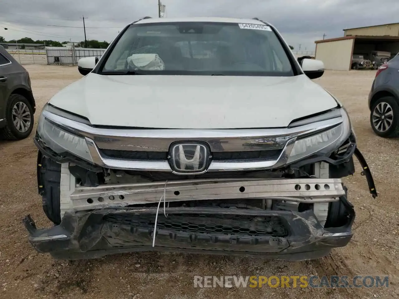 5 Photograph of a damaged car 5FNYF6H07KB001286 HONDA PILOT 2019