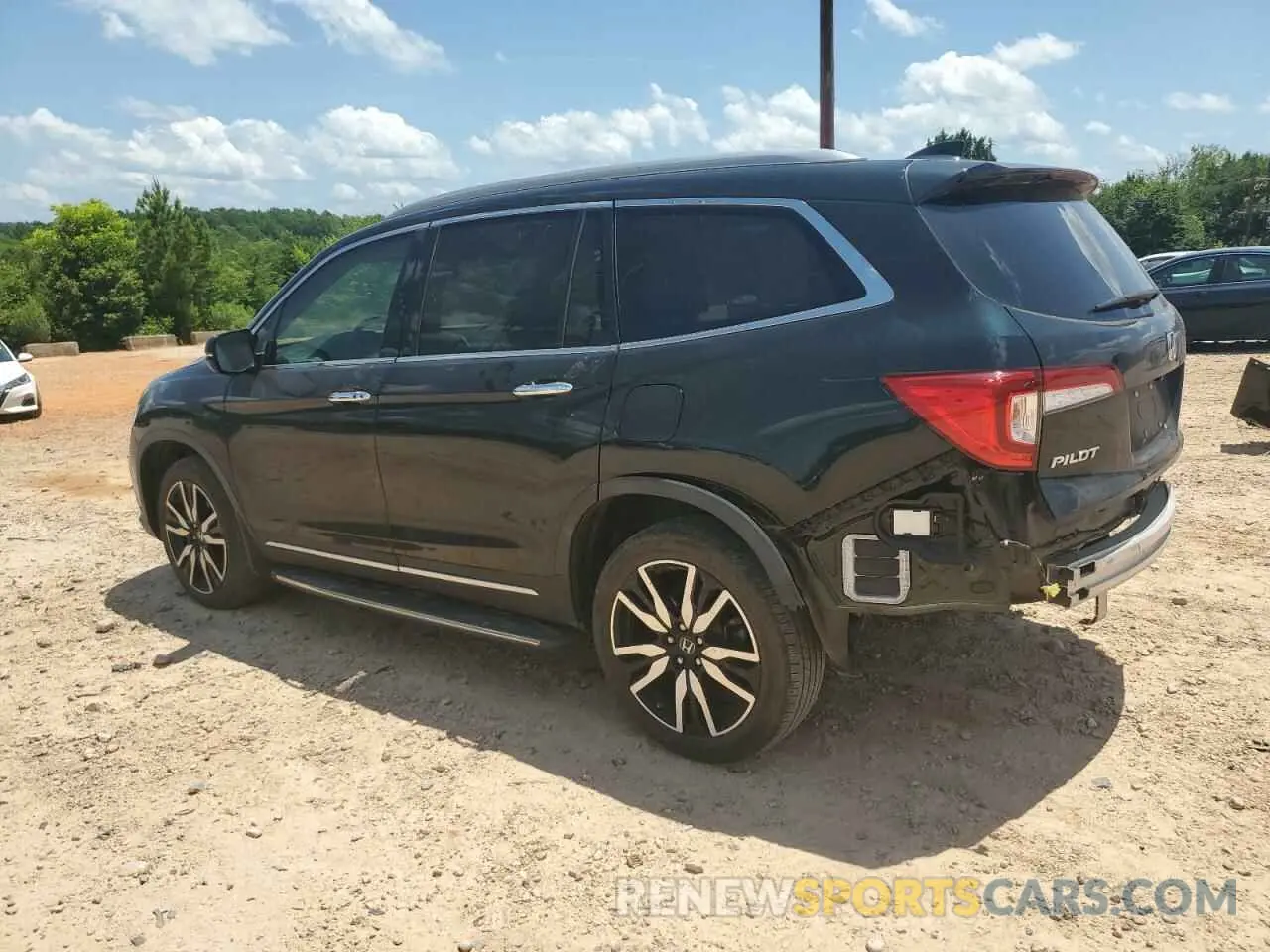 2 Photograph of a damaged car 5FNYF6H07KB057681 HONDA PILOT 2019