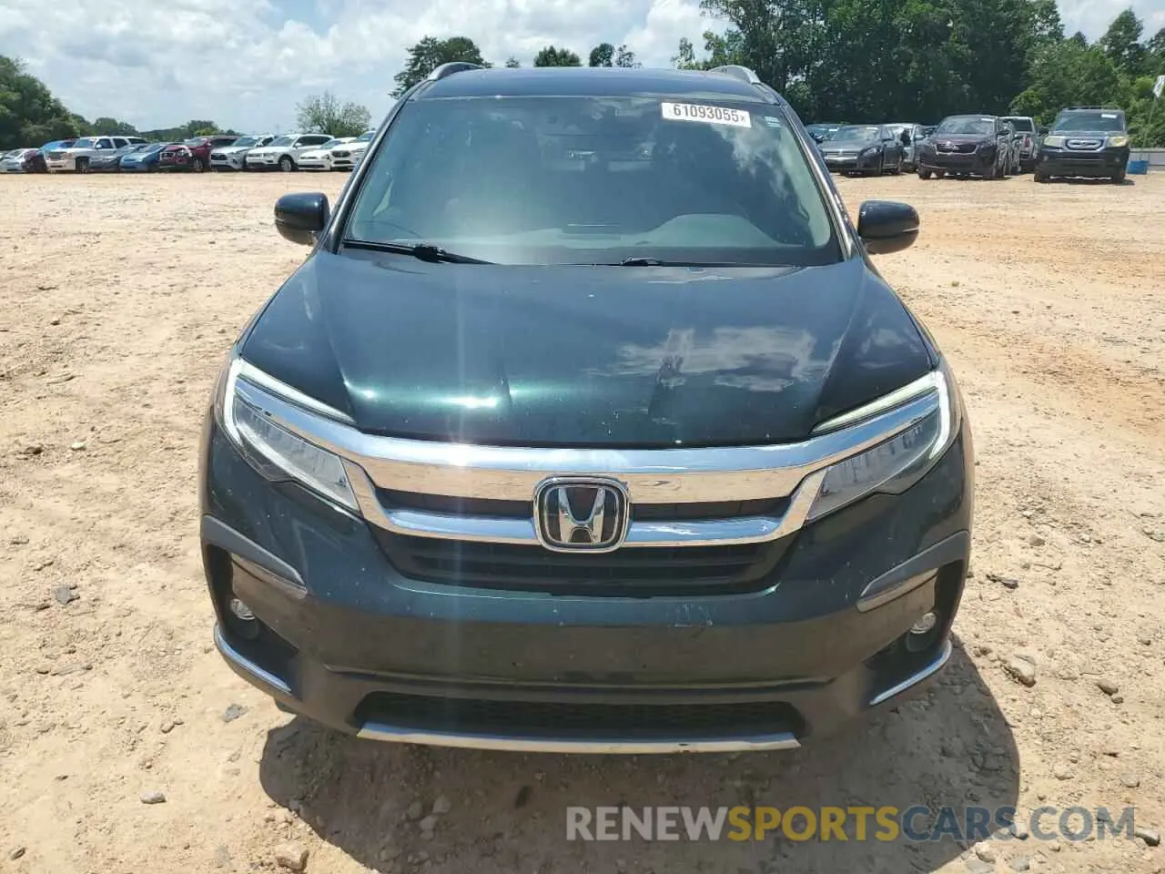 5 Photograph of a damaged car 5FNYF6H07KB057681 HONDA PILOT 2019