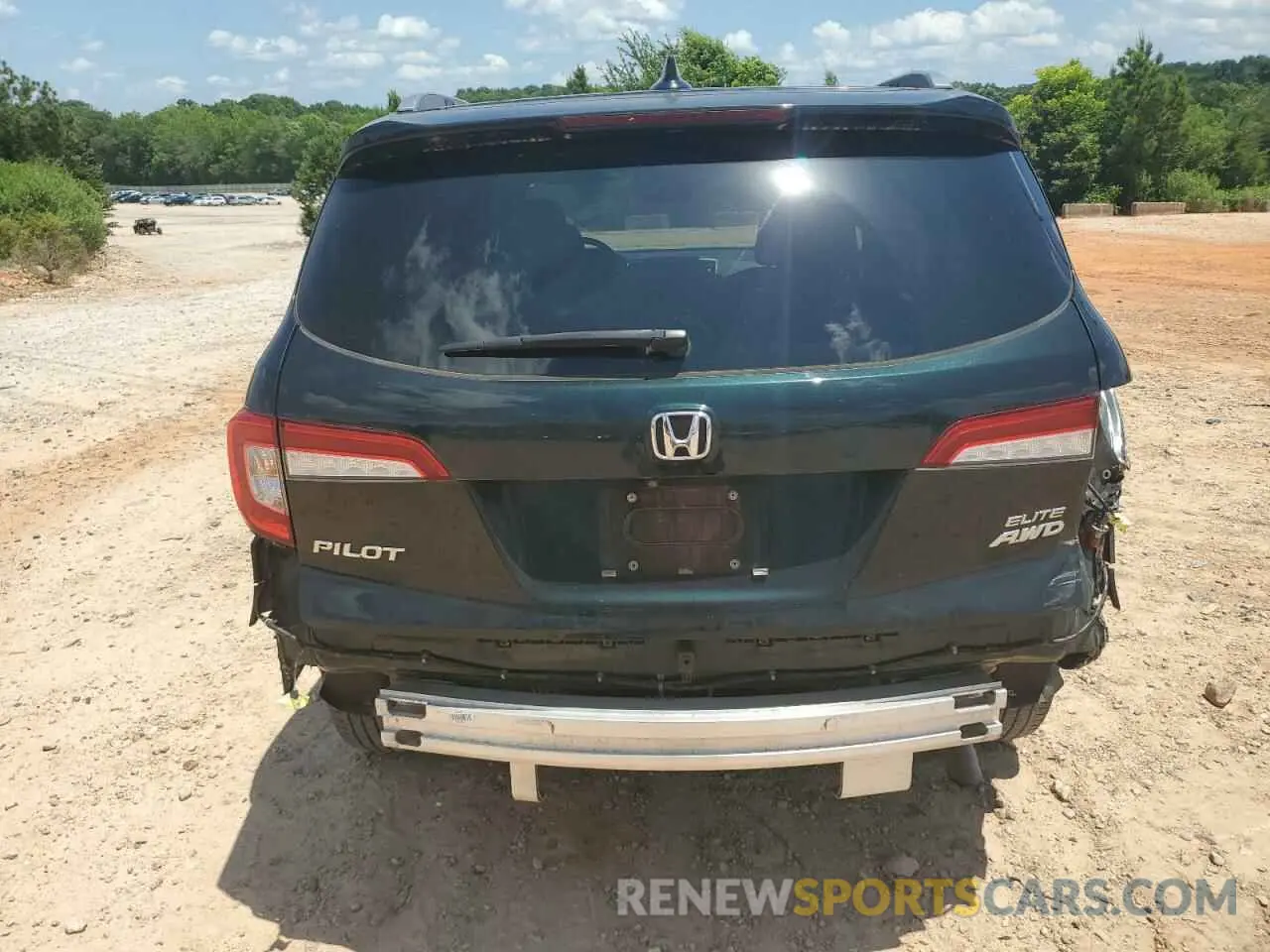 6 Photograph of a damaged car 5FNYF6H07KB057681 HONDA PILOT 2019