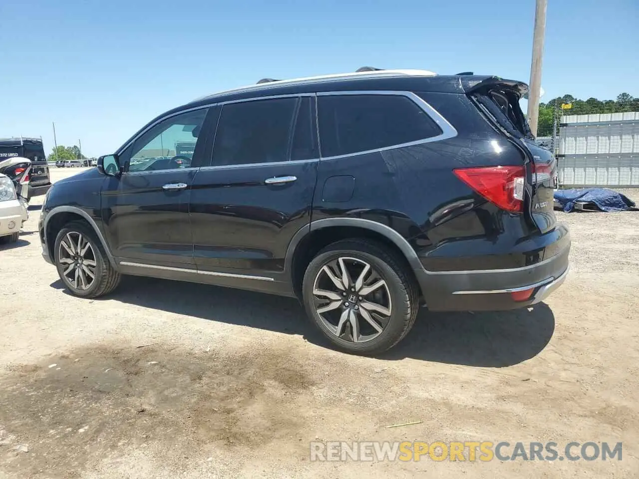 2 Photograph of a damaged car 5FNYF6H07KB071046 HONDA PILOT 2019