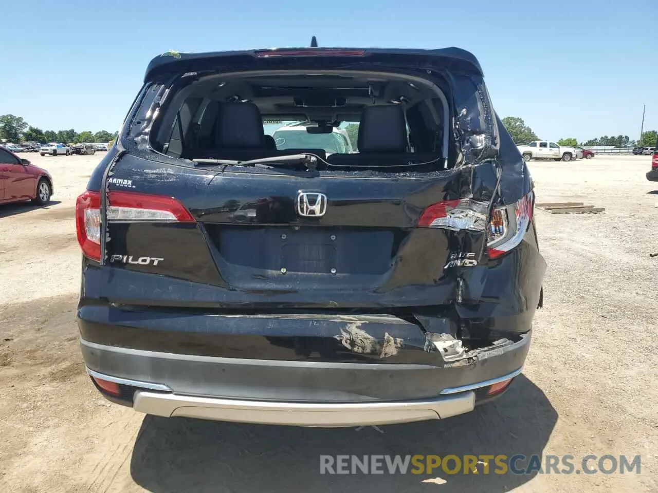 6 Photograph of a damaged car 5FNYF6H07KB071046 HONDA PILOT 2019