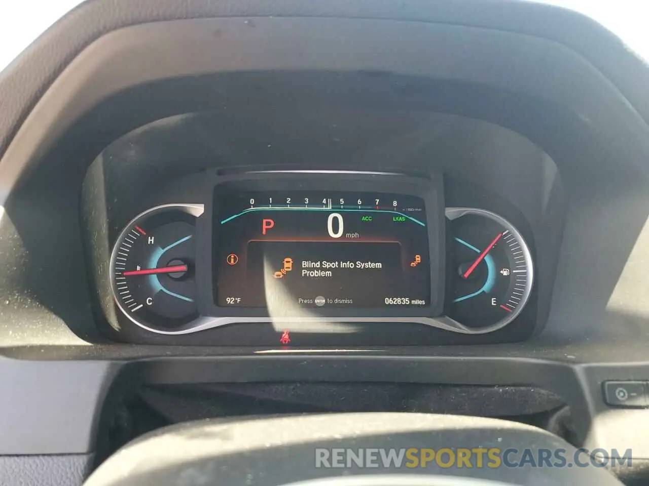 9 Photograph of a damaged car 5FNYF6H07KB071046 HONDA PILOT 2019