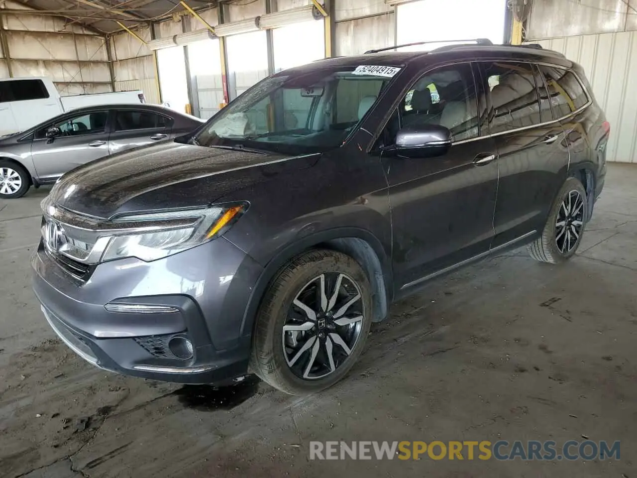 1 Photograph of a damaged car 5FNYF6H0XKB002755 HONDA PILOT 2019