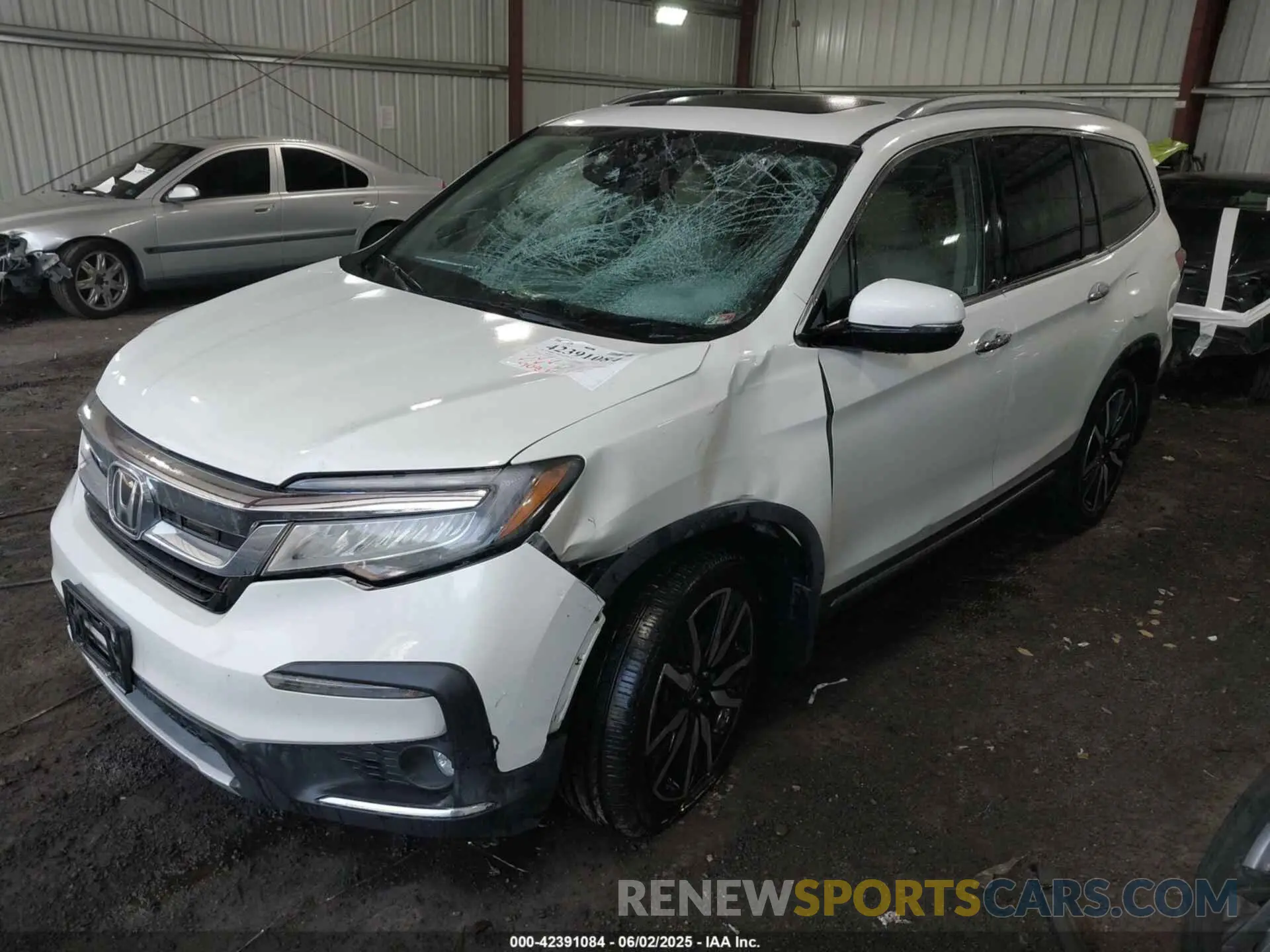 2 Photograph of a damaged car 5FNYF6H0XKB014680 HONDA PILOT 2019