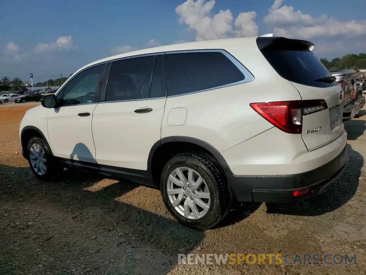 2 Photograph of a damaged car 5FNYF6H13KB070453 HONDA PILOT 2019