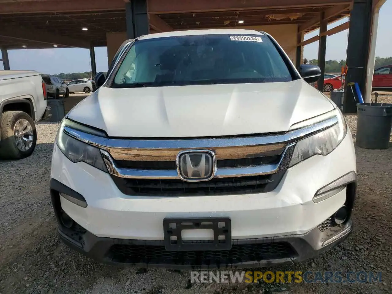 5 Photograph of a damaged car 5FNYF6H13KB070453 HONDA PILOT 2019