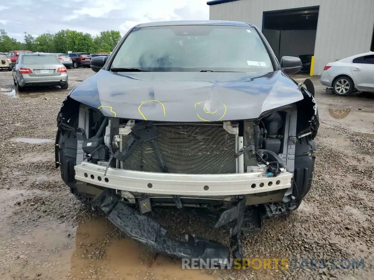 5 Photograph of a damaged car 5FNYF6H17KB021899 HONDA PILOT 2019