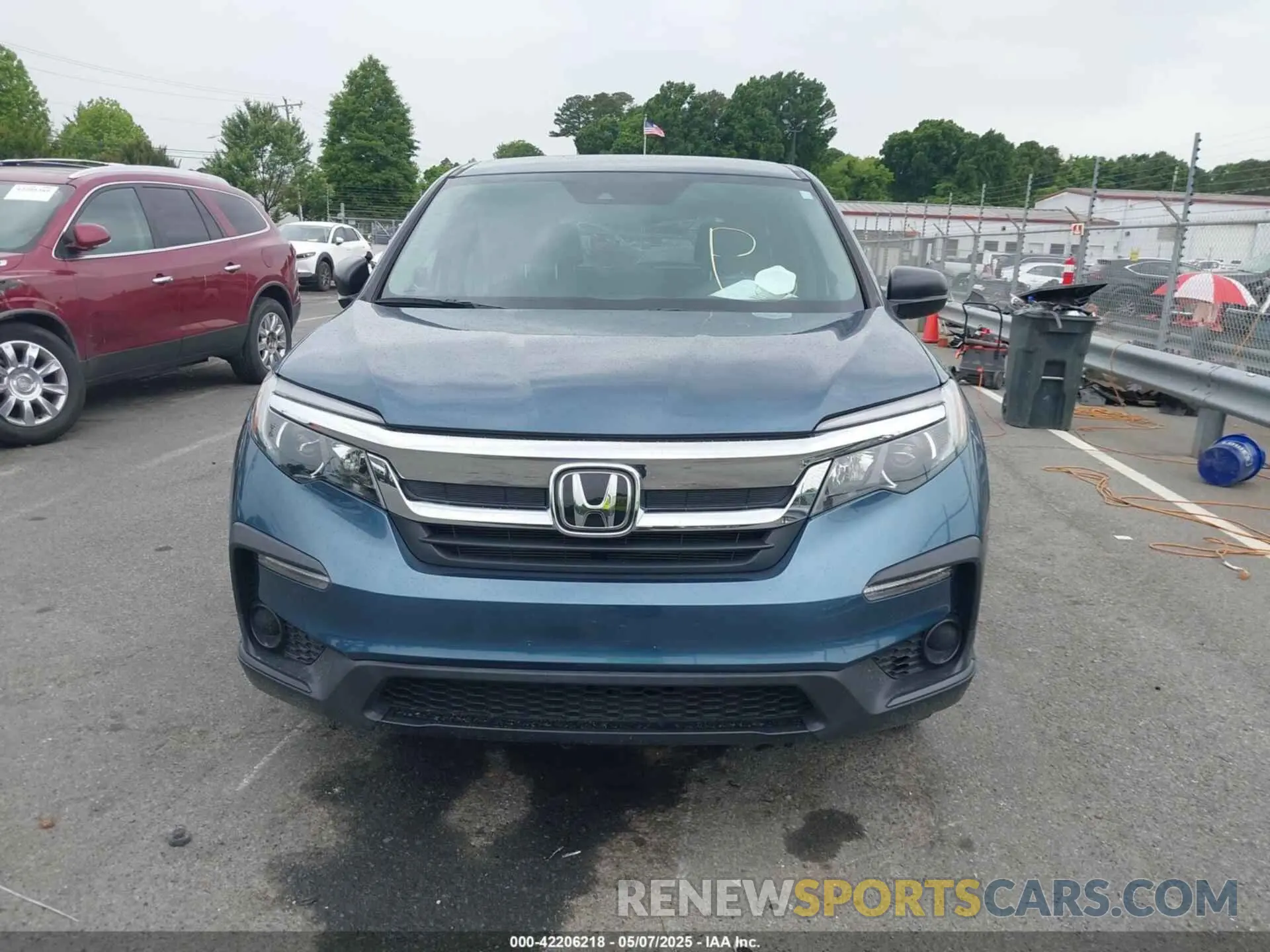 12 Photograph of a damaged car 5FNYF6H19KB082025 HONDA PILOT 2019