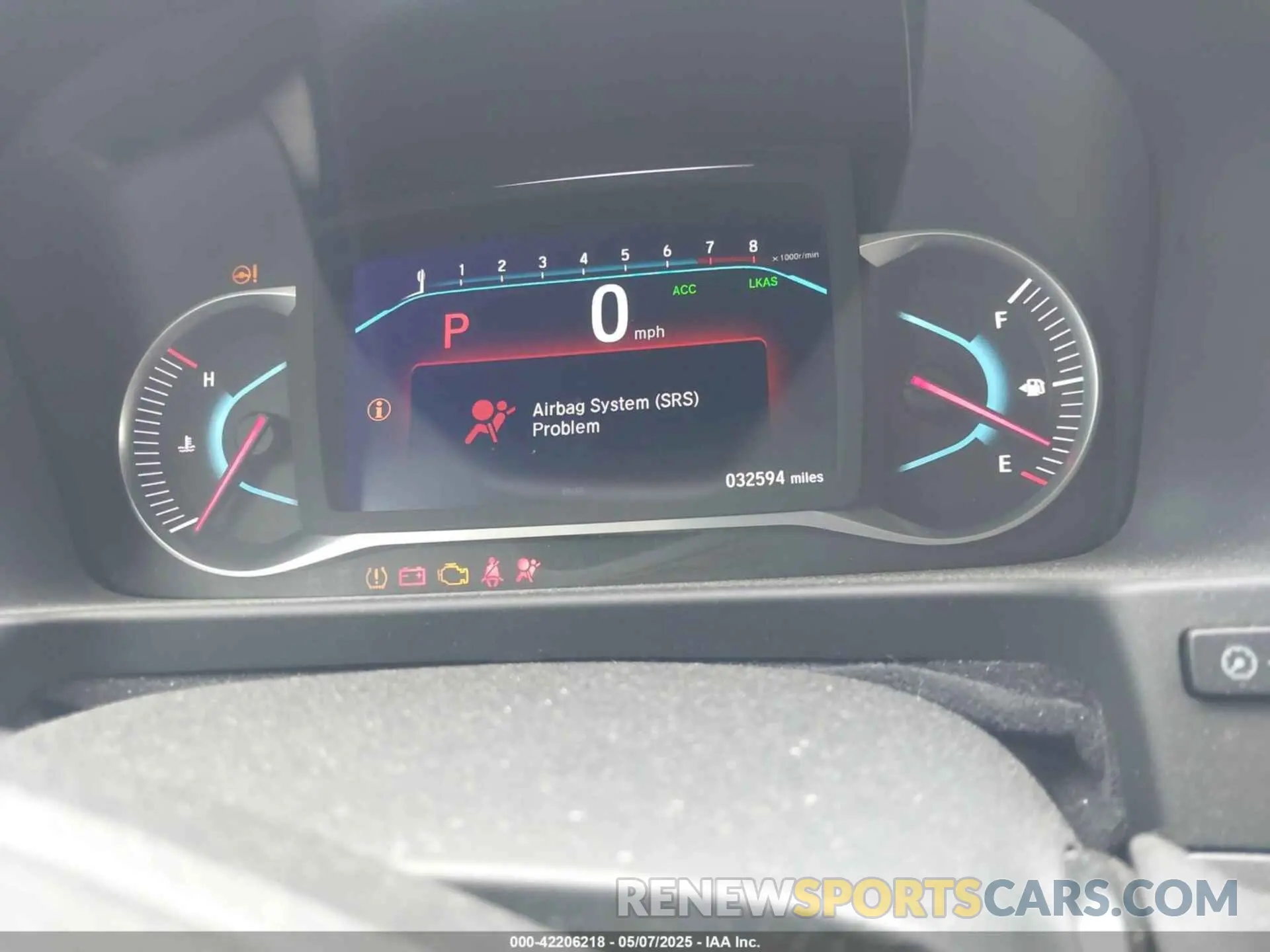7 Photograph of a damaged car 5FNYF6H19KB082025 HONDA PILOT 2019