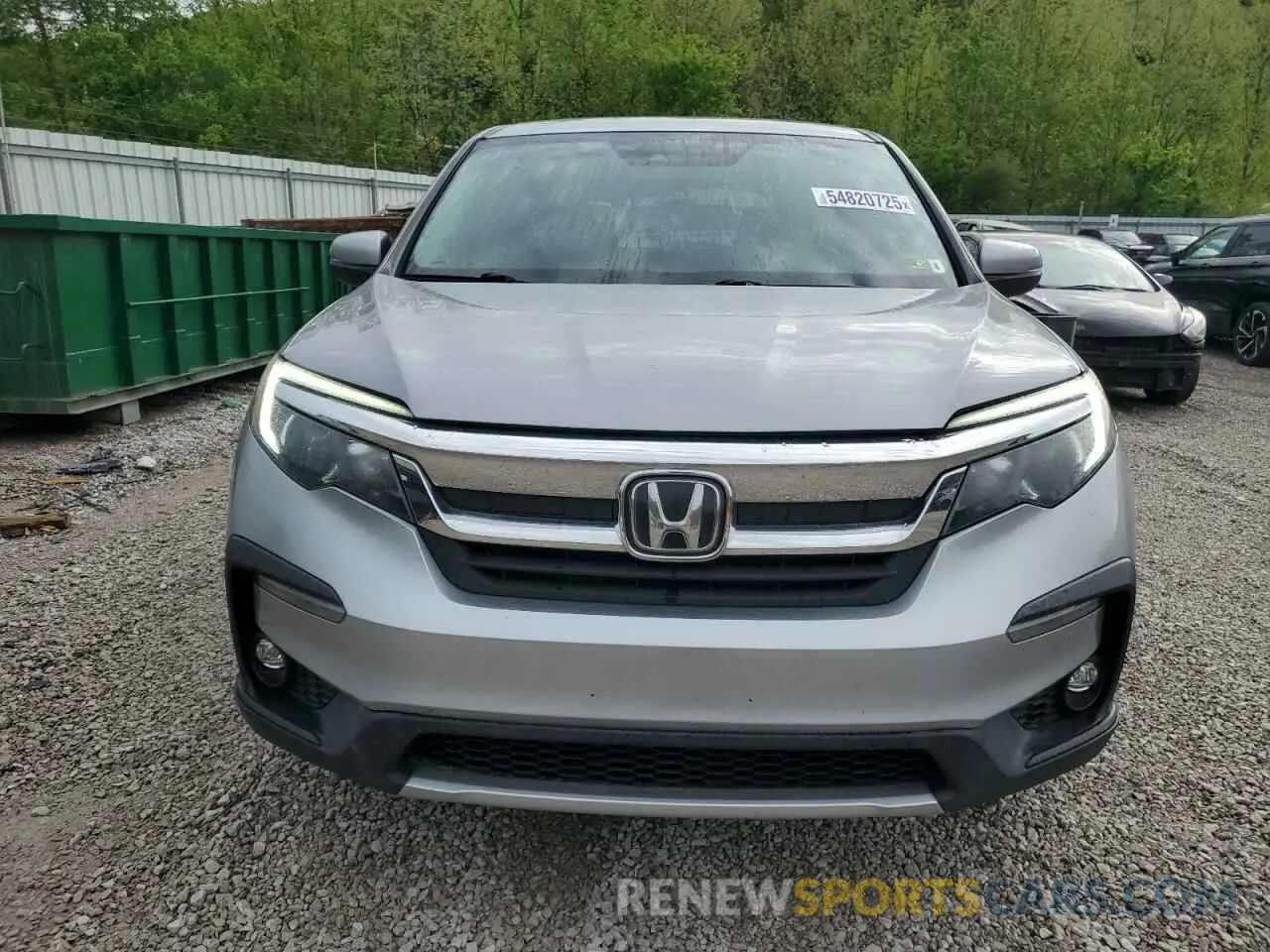 5 Photograph of a damaged car 5FNYF6H30KB027710 HONDA PILOT 2019
