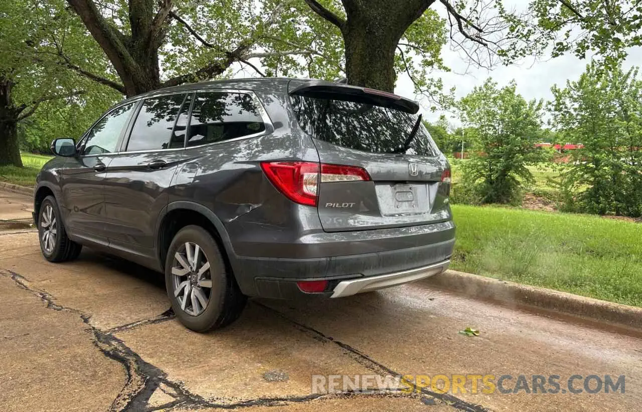 3 Photograph of a damaged car 5FNYF6H32KB020936 HONDA PILOT 2019