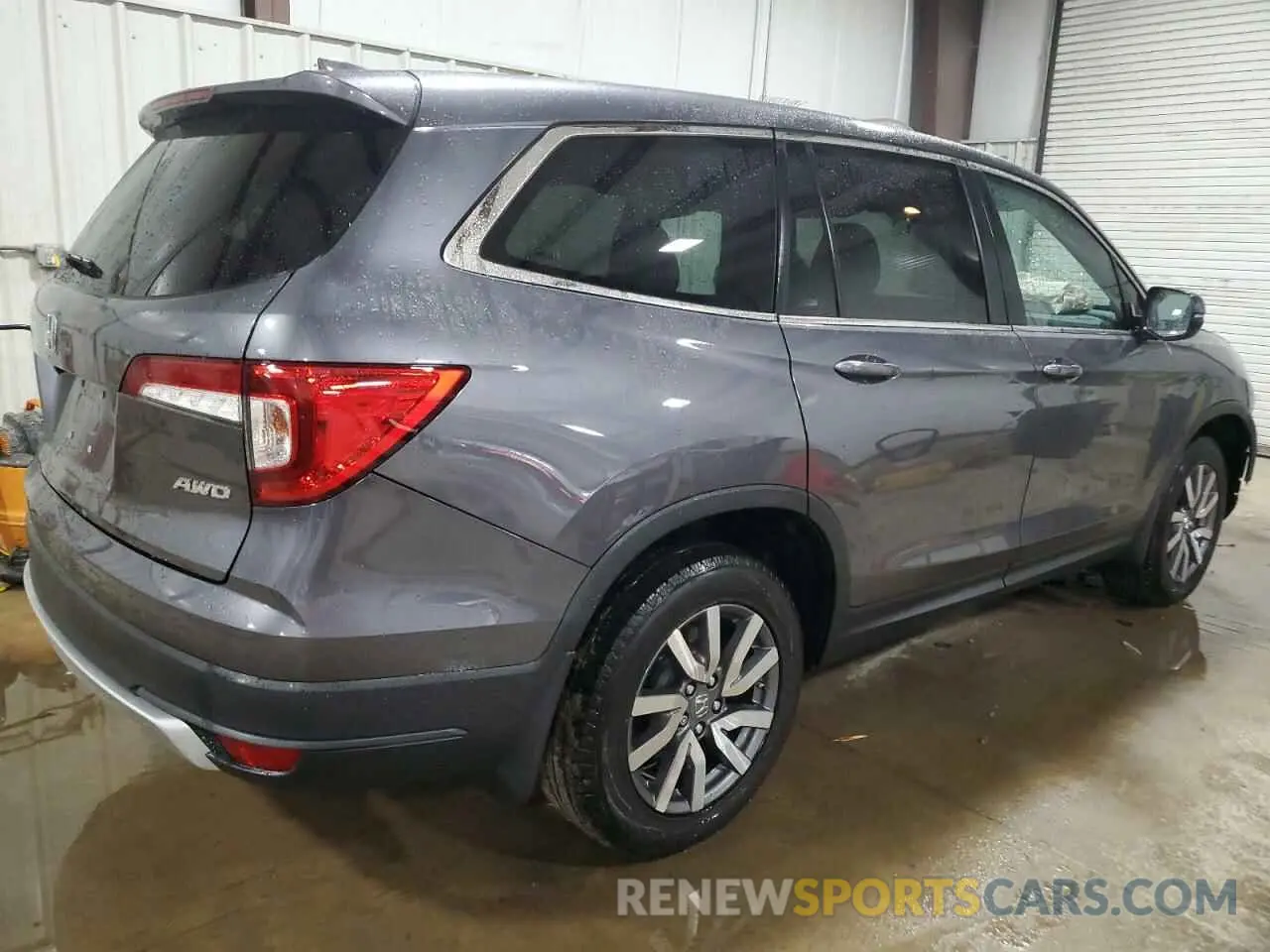3 Photograph of a damaged car 5FNYF6H32KB063494 HONDA PILOT 2019