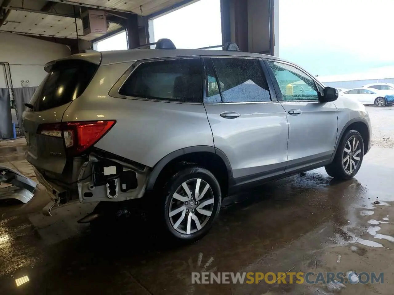 3 Photograph of a damaged car 5FNYF6H36KB098023 HONDA PILOT 2019