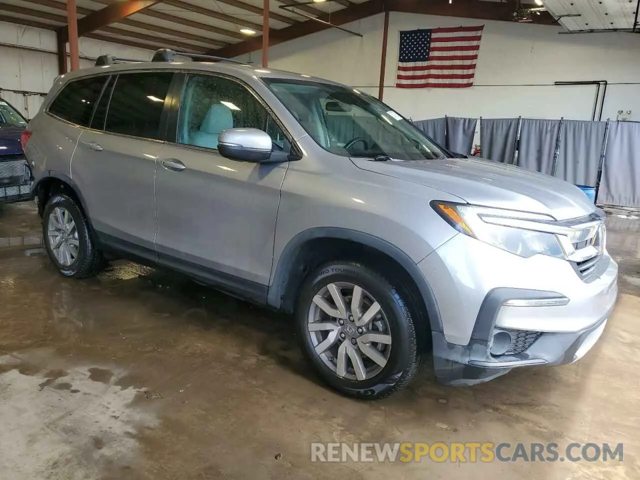 4 Photograph of a damaged car 5FNYF6H36KB098023 HONDA PILOT 2019