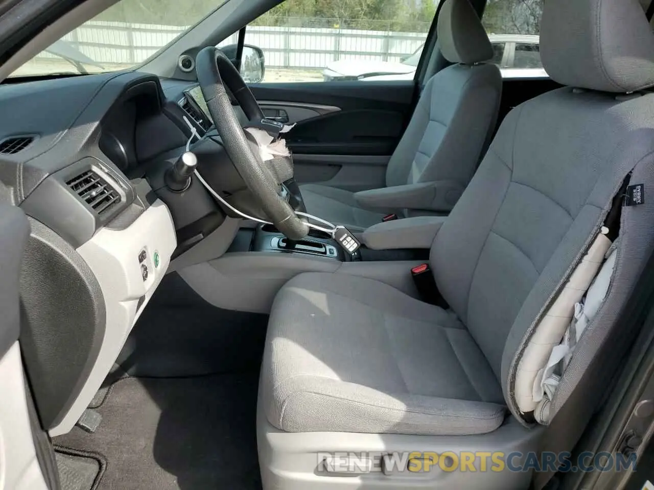 7 Photograph of a damaged car 5FNYF6H37KB058288 HONDA PILOT 2019