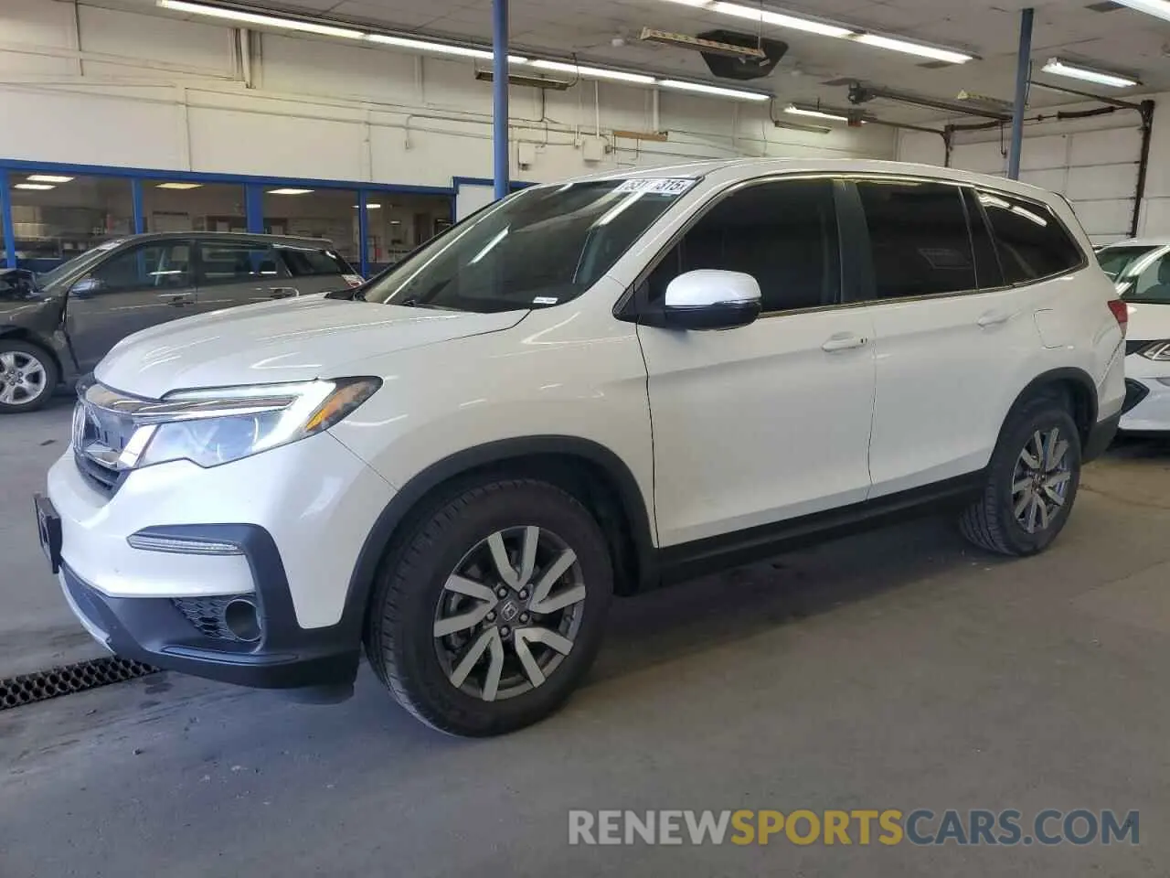 1 Photograph of a damaged car 5FNYF6H37KB065015 HONDA PILOT 2019