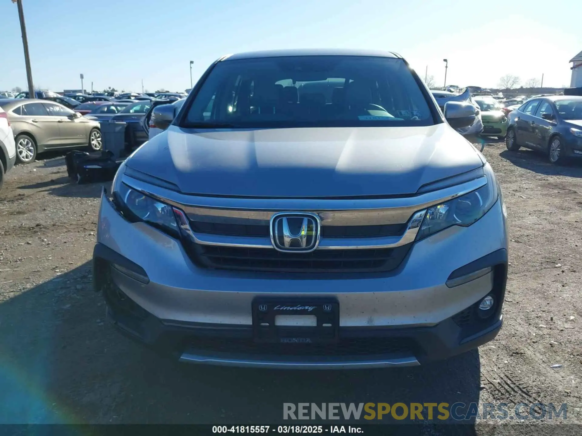 12 Photograph of a damaged car 5FNYF6H37KB100751 HONDA PILOT 2019