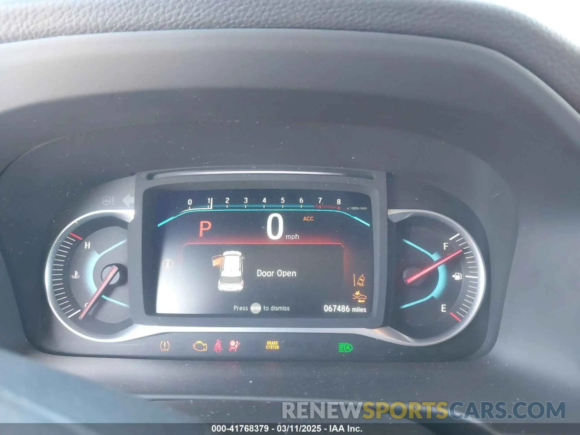 7 Photograph of a damaged car 5FNYF6H39KB045168 HONDA PILOT 2019