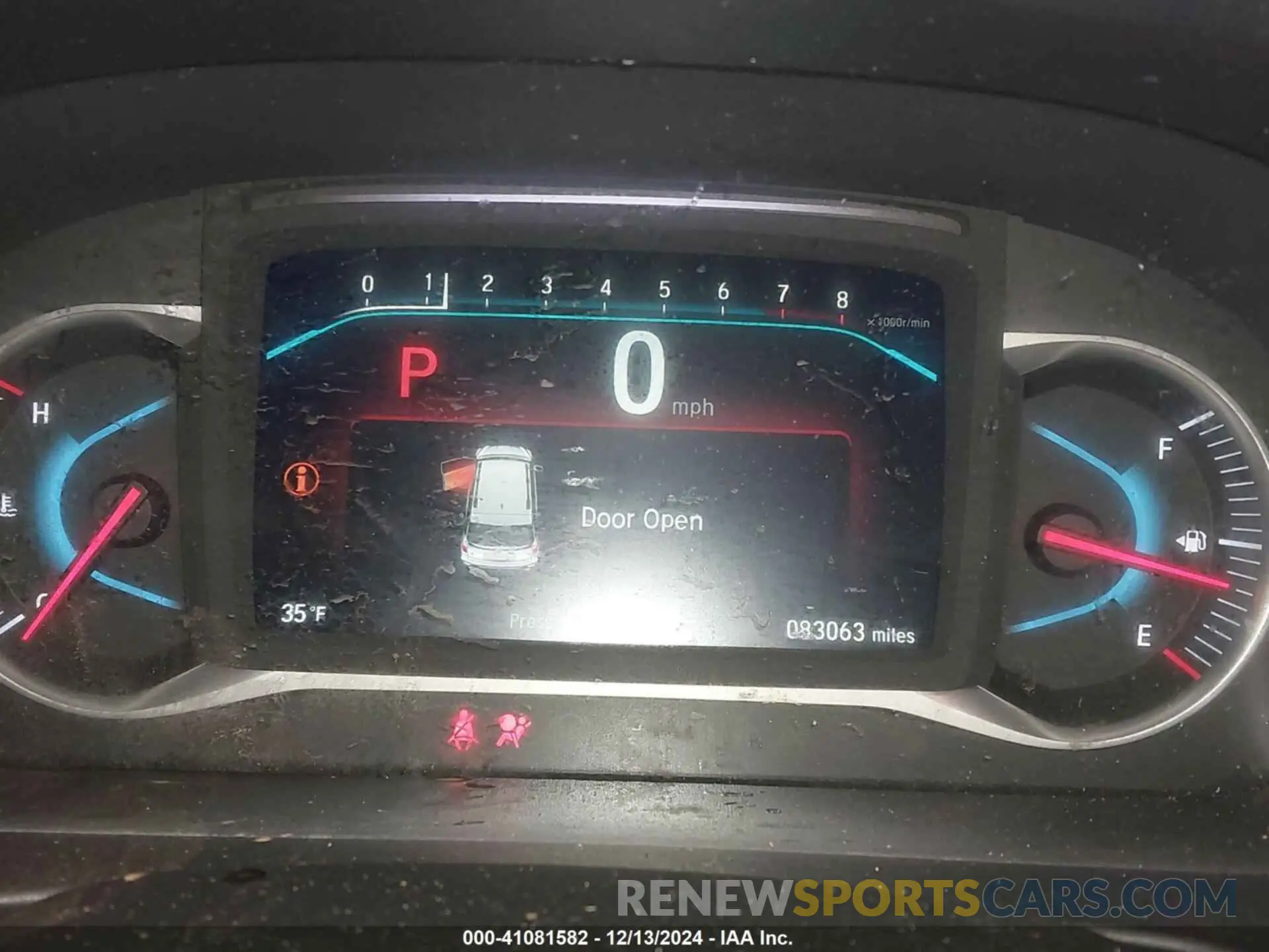 7 Photograph of a damaged car 5FNYF6H39KB101321 HONDA PILOT 2019