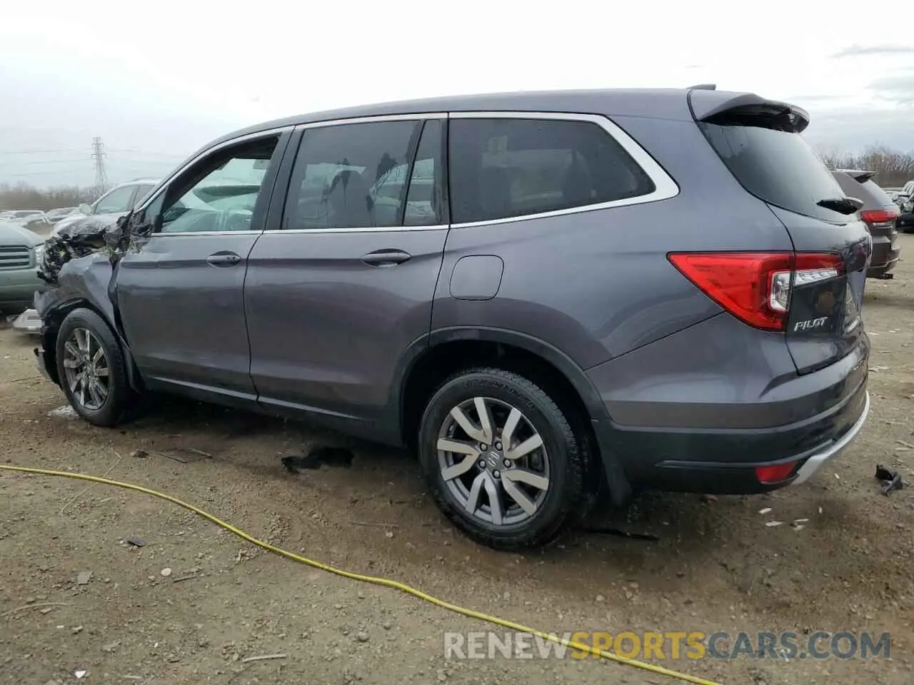 2 Photograph of a damaged car 5FNYF6H3XKB053649 HONDA PILOT 2019