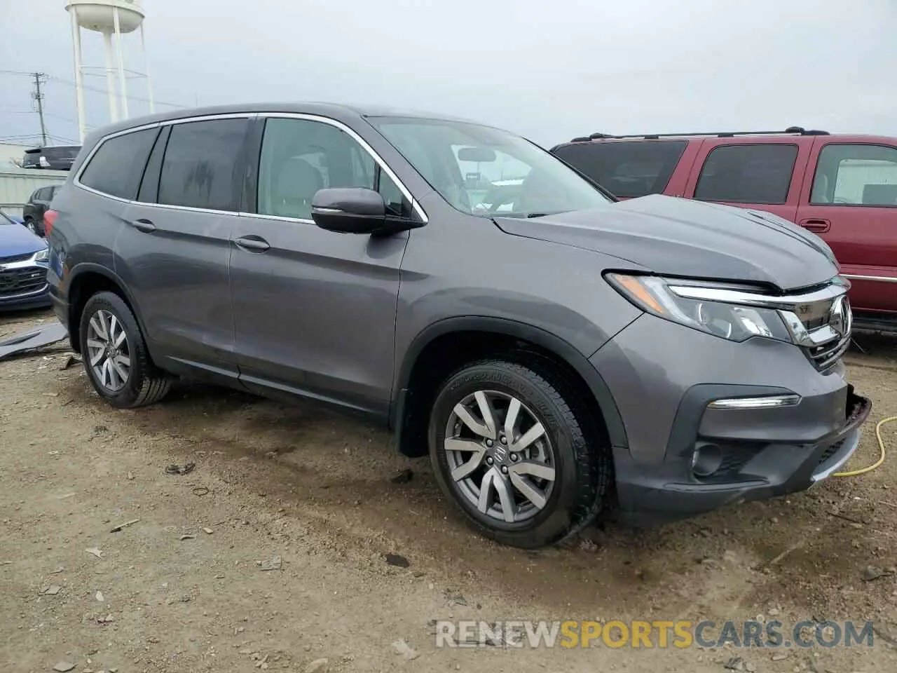 4 Photograph of a damaged car 5FNYF6H3XKB053649 HONDA PILOT 2019