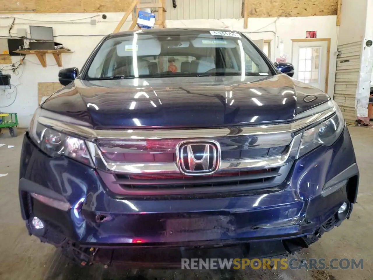 5 Photograph of a damaged car 5FNYF6H41KB068016 HONDA PILOT 2019