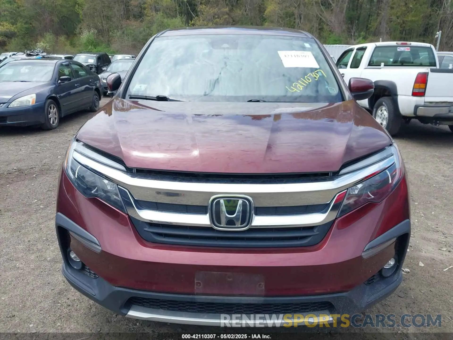 13 Photograph of a damaged car 5FNYF6H44KB051517 HONDA PILOT 2019