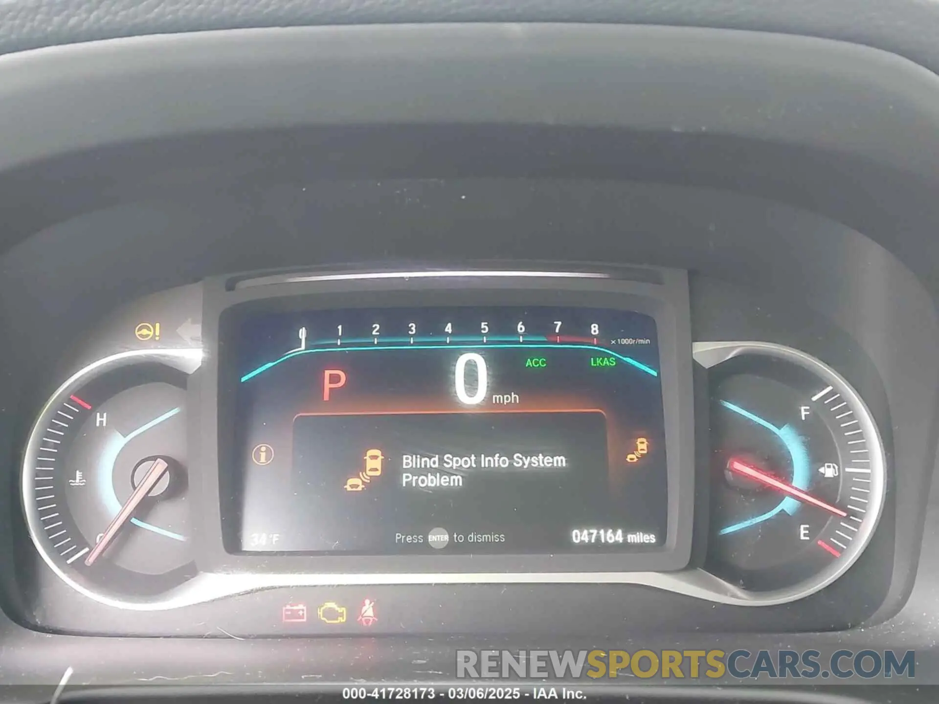 7 Photograph of a damaged car 5FNYF6H45KB046701 HONDA PILOT 2019