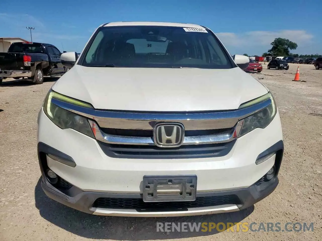 5 Photograph of a damaged car 5FNYF6H46KB032113 HONDA PILOT 2019