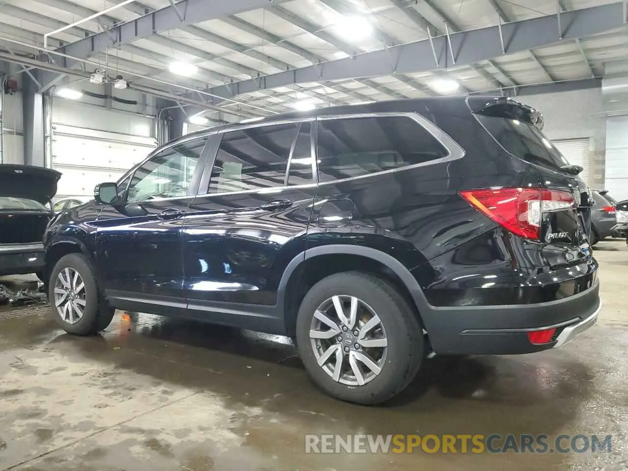 2 Photograph of a damaged car 5FNYF6H48KB031707 HONDA PILOT 2019