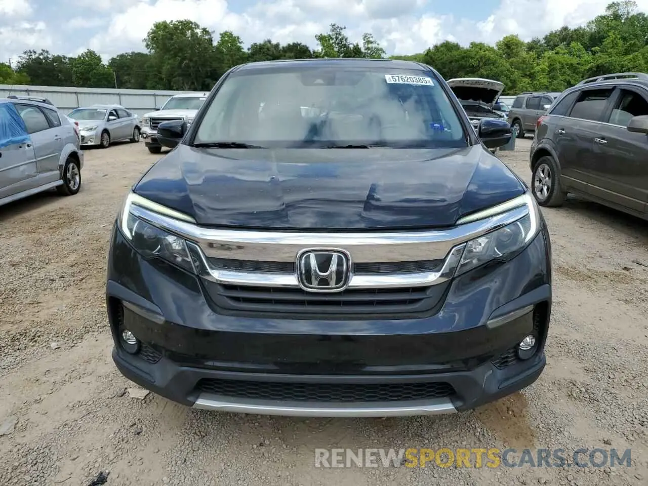 5 Photograph of a damaged car 5FNYF6H52KB030450 HONDA PILOT 2019