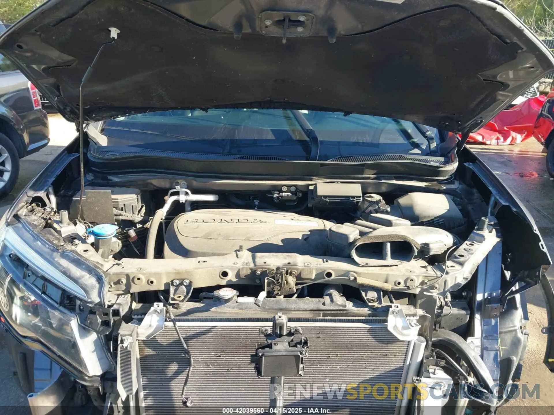 10 Photograph of a damaged car 5FNYF6H54KB038176 HONDA PILOT 2019