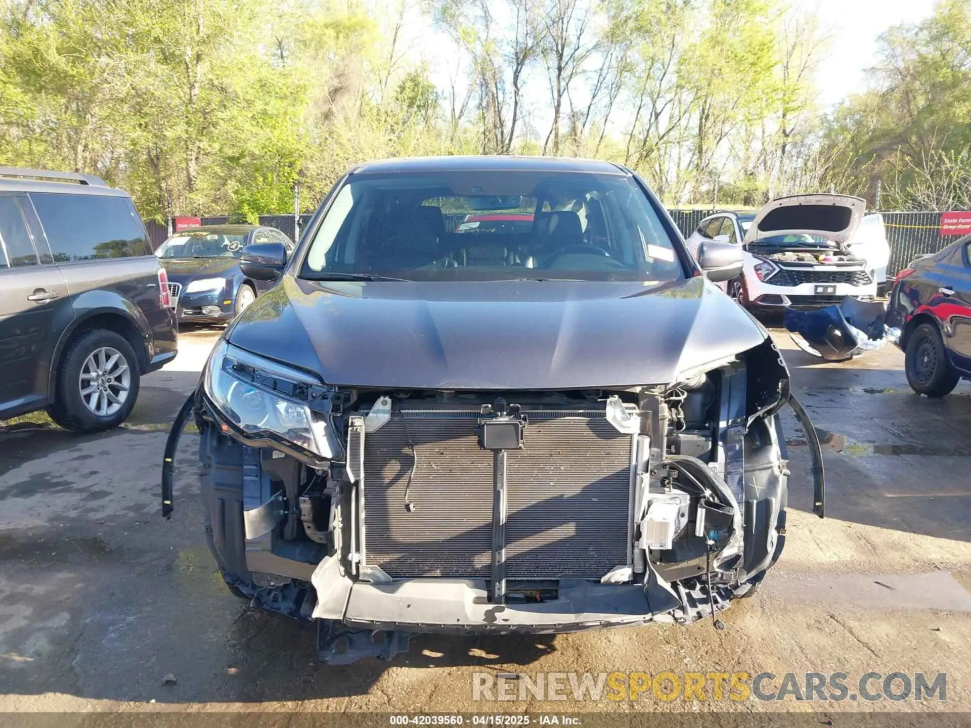 13 Photograph of a damaged car 5FNYF6H54KB038176 HONDA PILOT 2019