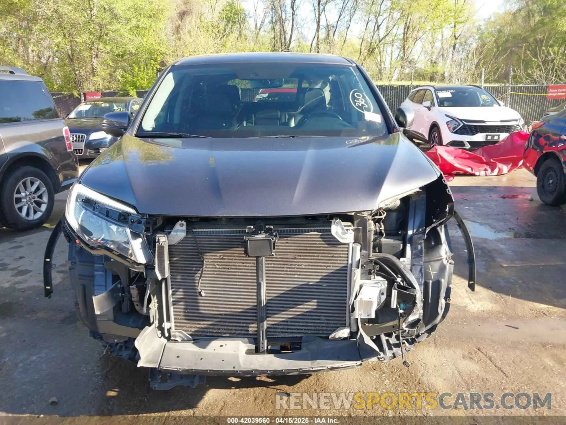 6 Photograph of a damaged car 5FNYF6H54KB038176 HONDA PILOT 2019