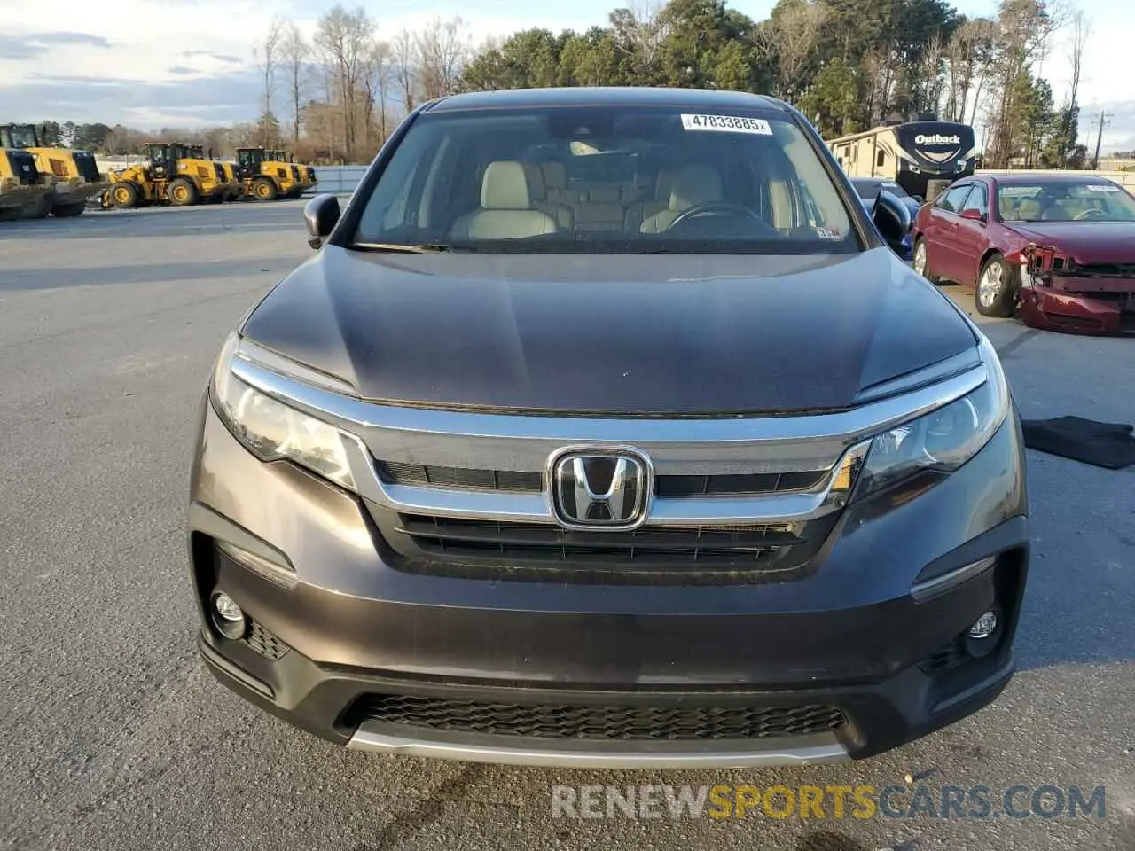 5 Photograph of a damaged car 5FNYF6H54KB070254 HONDA PILOT 2019