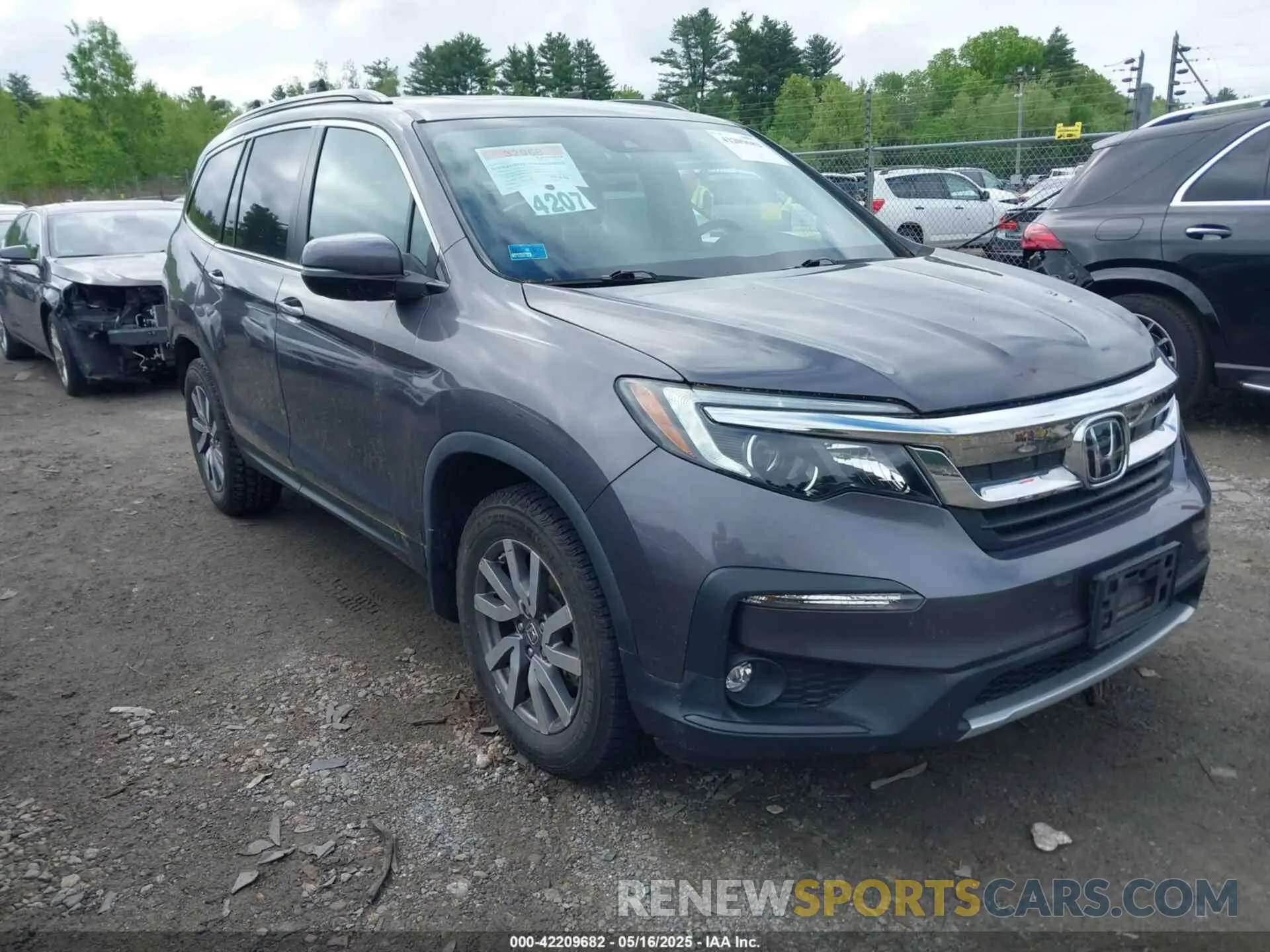 13 Photograph of a damaged car 5FNYF6H55KB010807 HONDA PILOT 2019