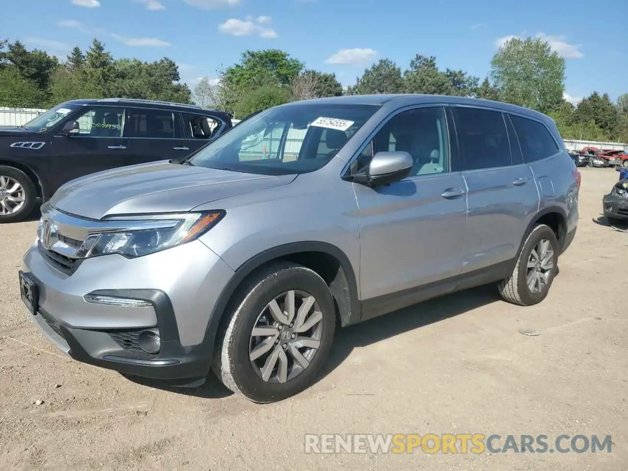 1 Photograph of a damaged car 5FNYF6H56KB097889 HONDA PILOT 2019