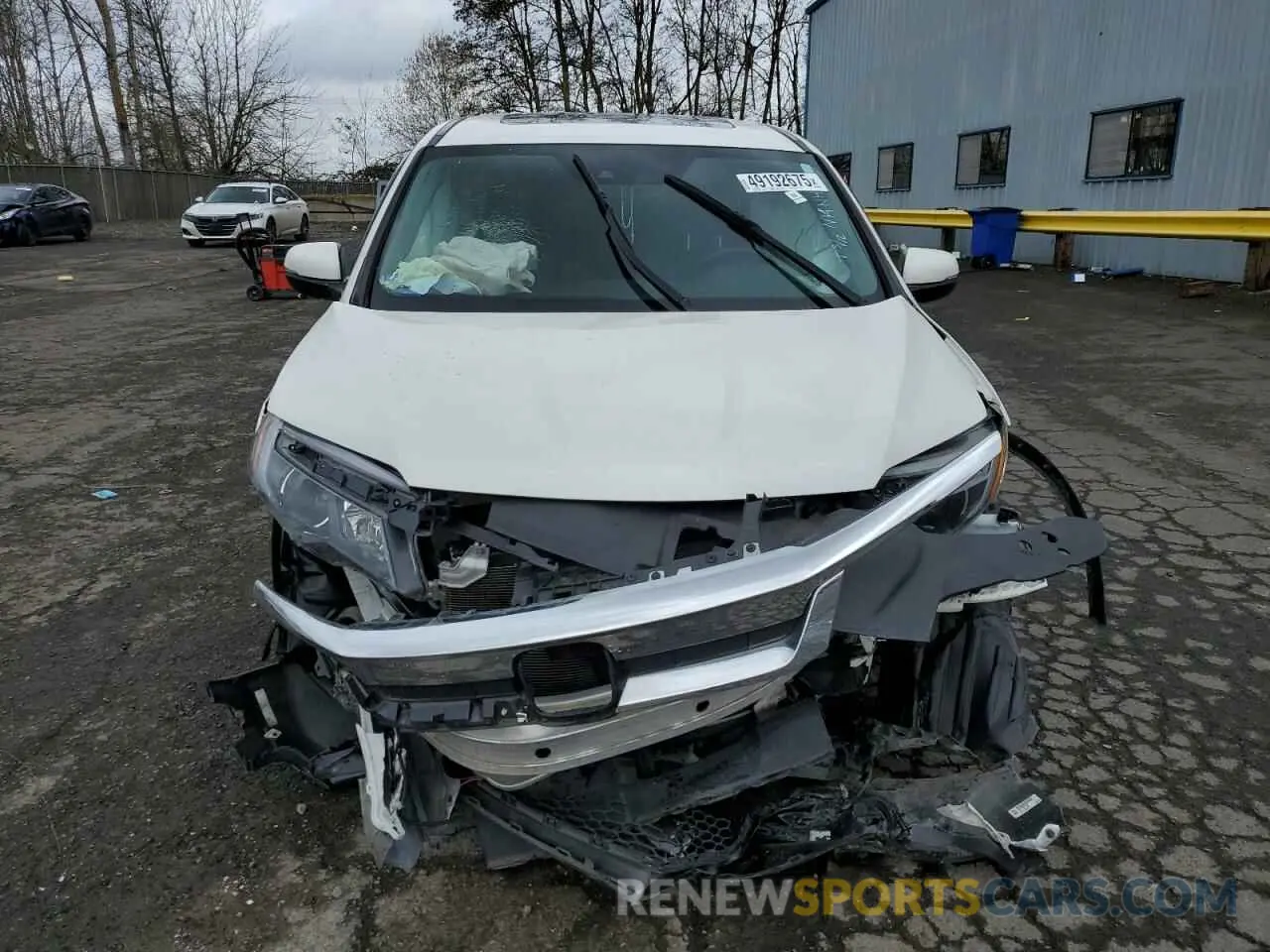 5 Photograph of a damaged car 5FNYF6H57KB022120 HONDA PILOT 2019