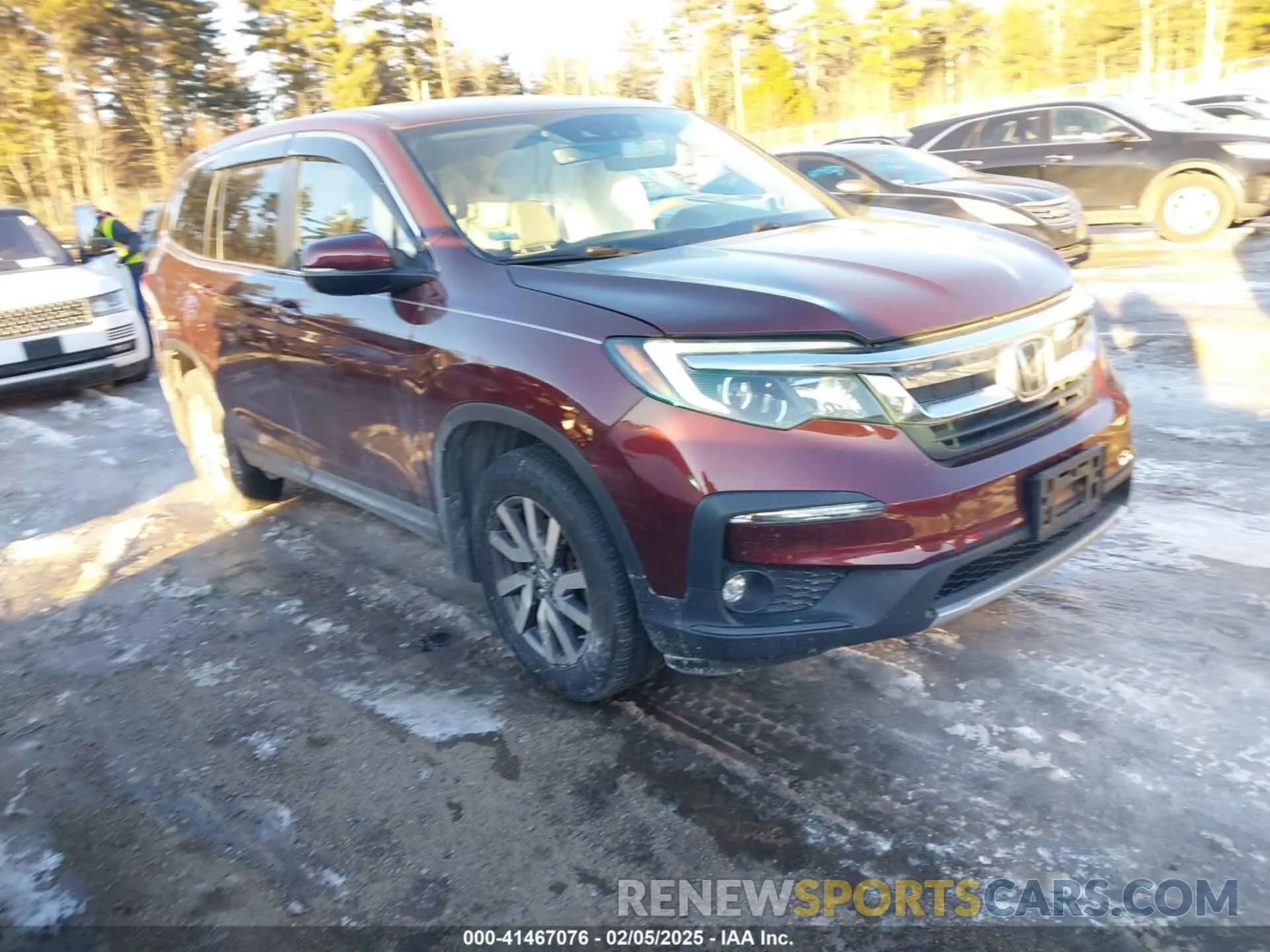 1 Photograph of a damaged car 5FNYF6H58KB051447 HONDA PILOT 2019