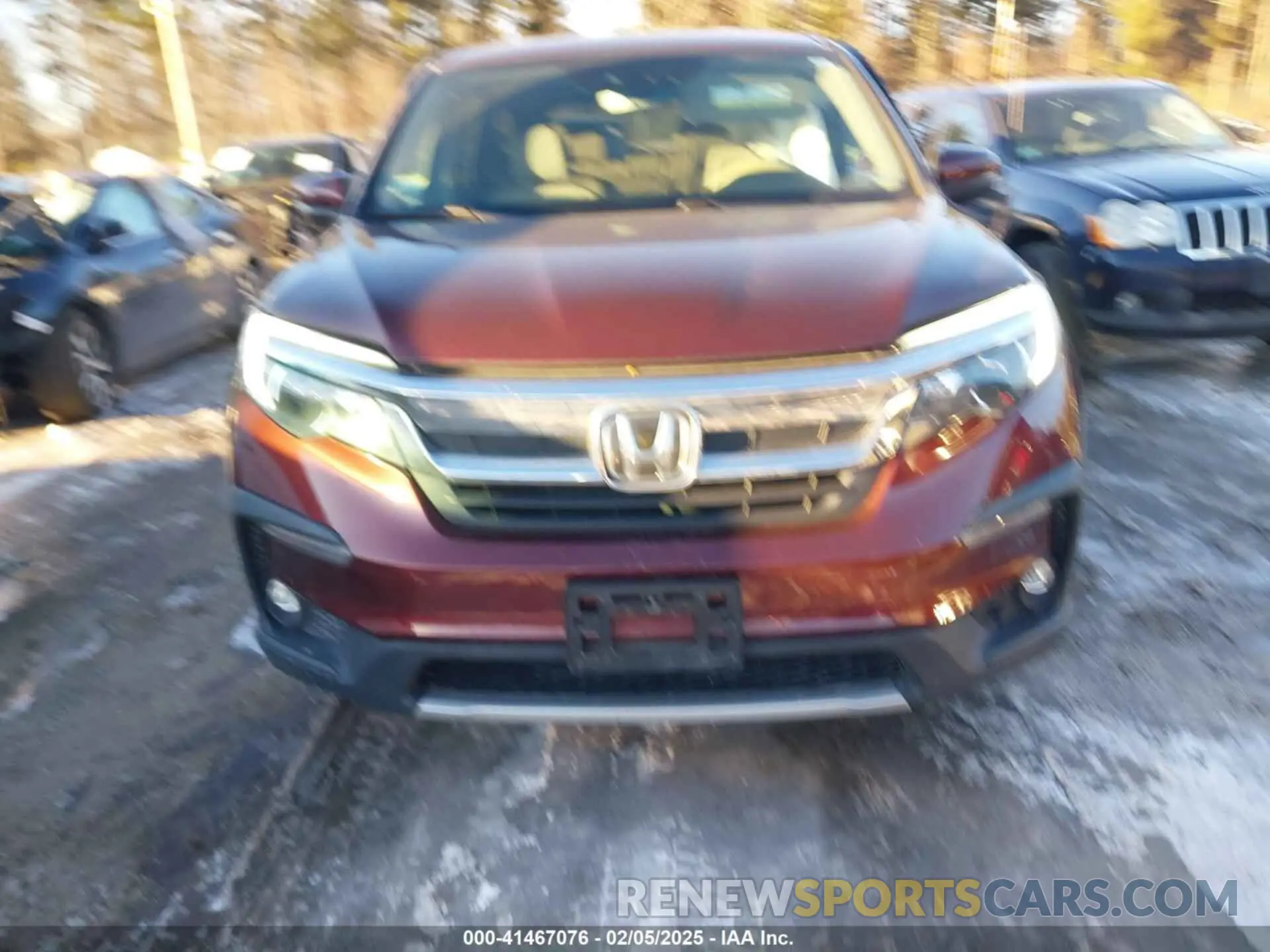 13 Photograph of a damaged car 5FNYF6H58KB051447 HONDA PILOT 2019