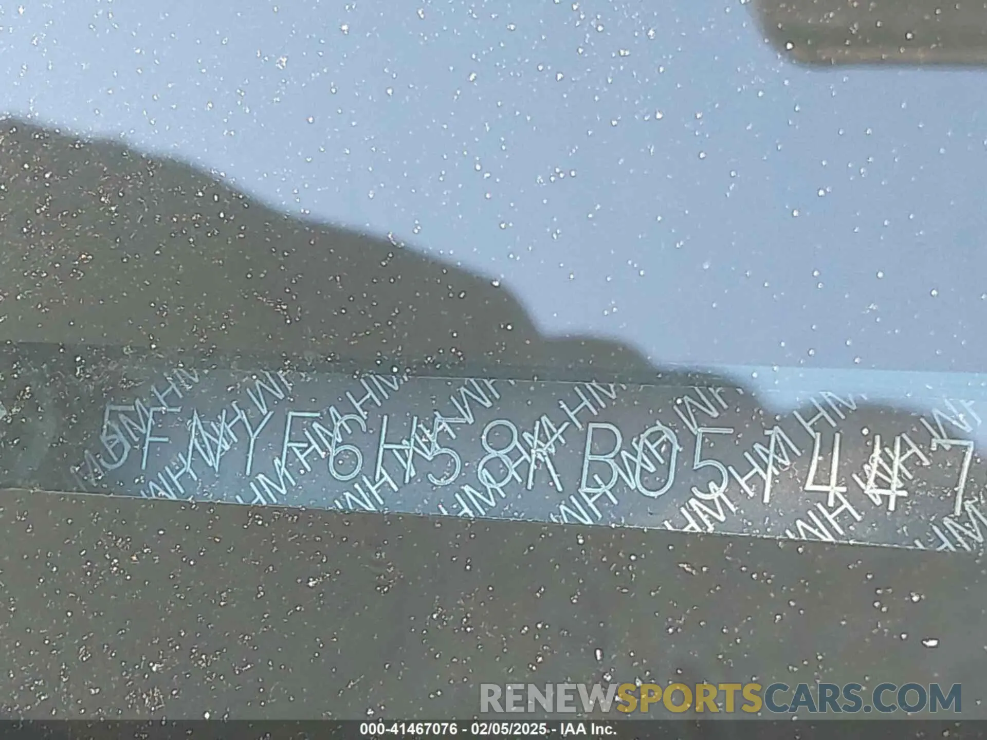 9 Photograph of a damaged car 5FNYF6H58KB051447 HONDA PILOT 2019