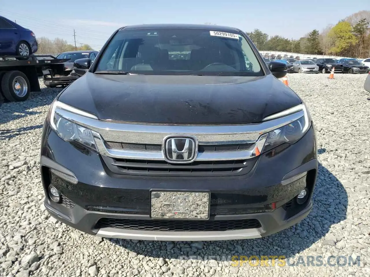 5 Photograph of a damaged car 5FNYF6H58KB070533 HONDA PILOT 2019