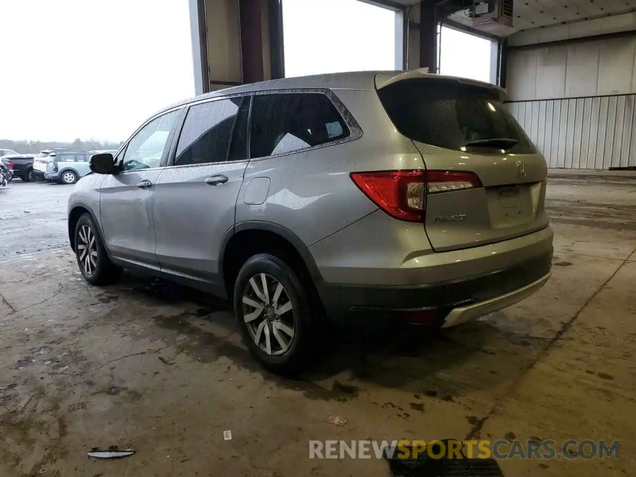 2 Photograph of a damaged car 5FNYF6H58KB094458 HONDA PILOT 2019