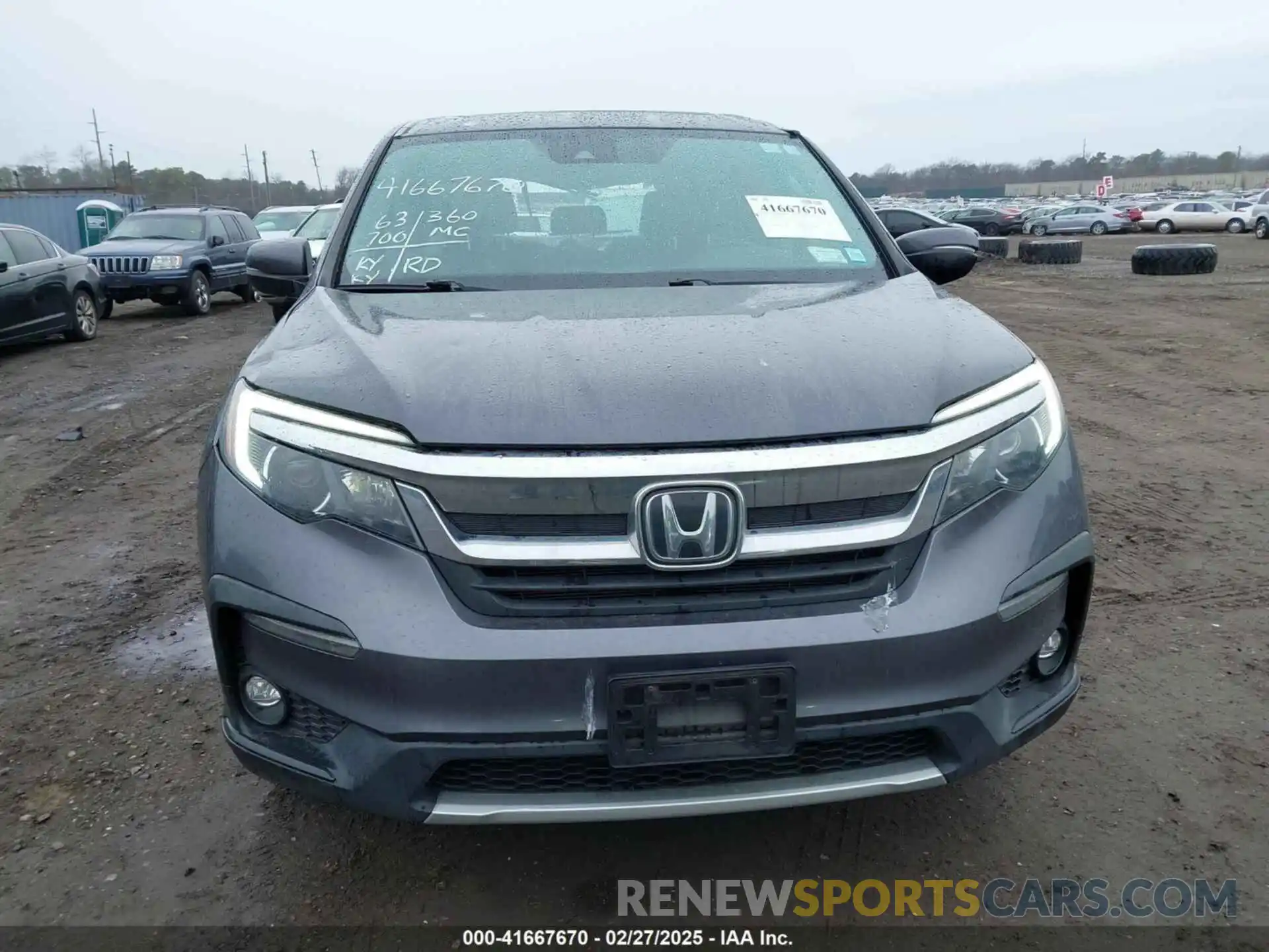 12 Photograph of a damaged car 5FNYF6H59KB059914 HONDA PILOT 2019