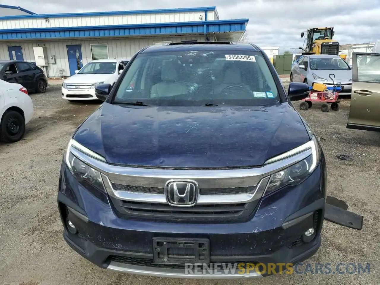 5 Photograph of a damaged car 5FNYF6H5XKB044662 HONDA PILOT 2019