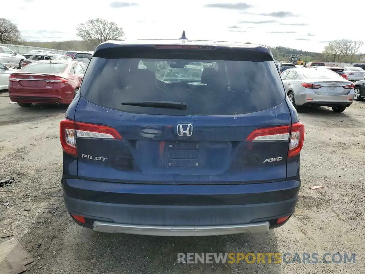 6 Photograph of a damaged car 5FNYF6H5XKB044662 HONDA PILOT 2019